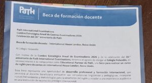 Beca de formación docente en el Reino Unido